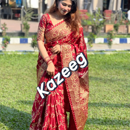 (Code-760) জাপানি সিল্ক শাড়ি