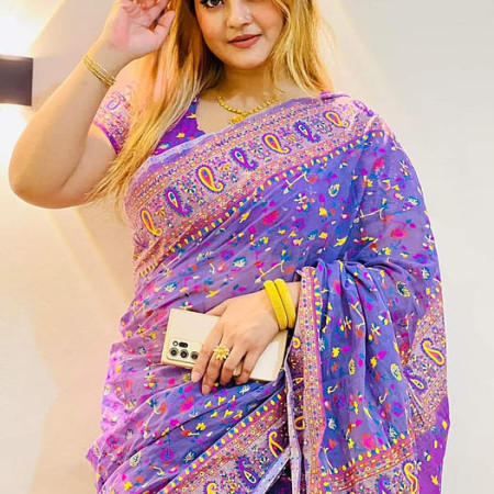 4301 Halfsilk Saree