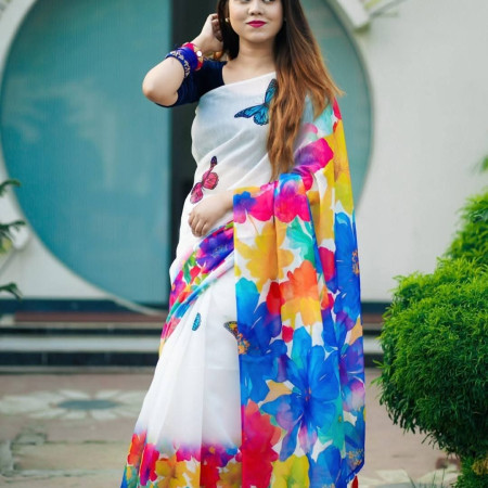 2516- Premium Chandery Silk Saree