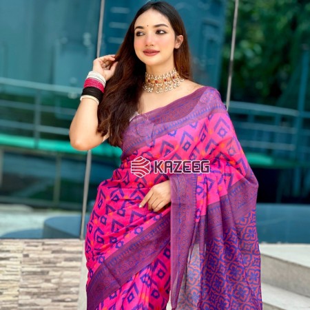 3939 Tangail Silk Shari