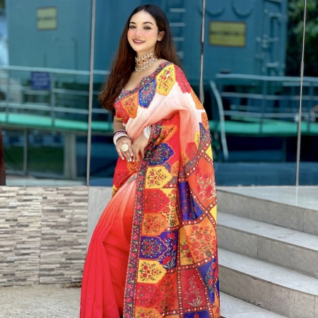 2530- Premium Chandery Silk Saree