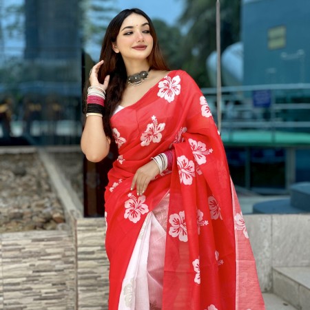2531- Premium Chandery Silk Saree